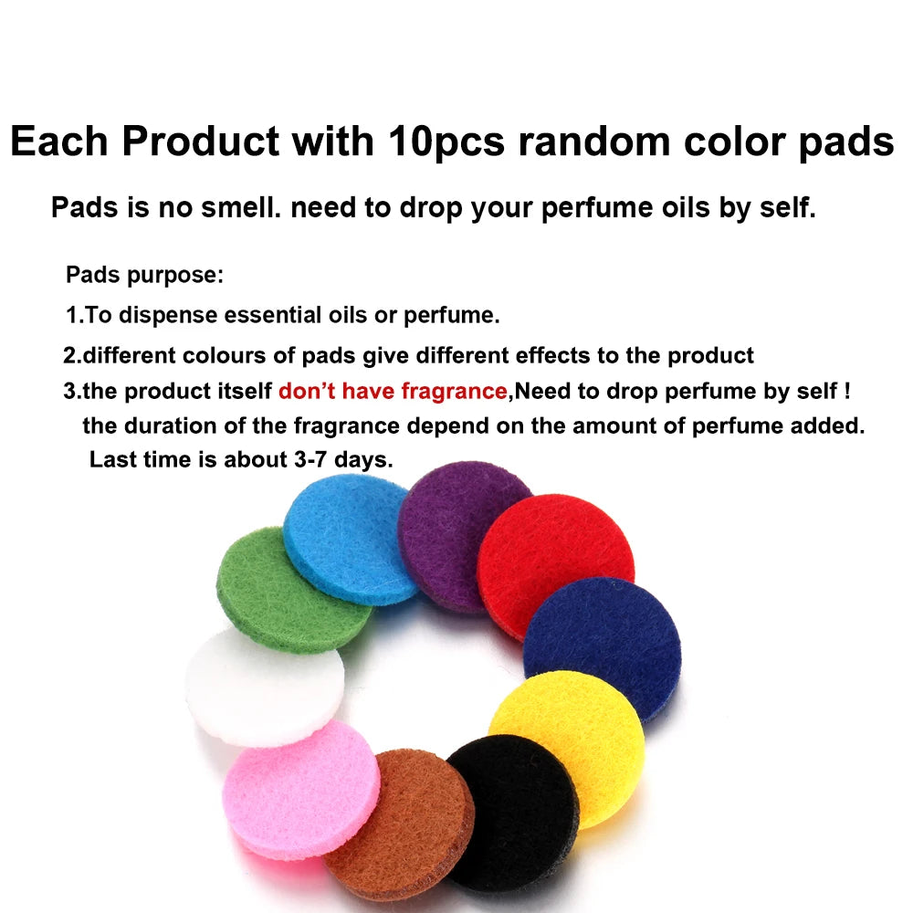 Refillable Car Air Freshener Perfume Aroma Diffuser Clip Auto Vent Essential Oil Aromatherapy Locket Interior Accessories