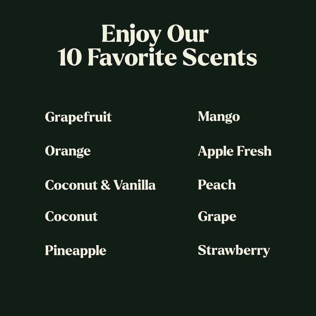 Fragrance Oil Set - Premium Grade 10 Pcs Scented Oils for Candle Making, Soap Scents, Aroma Beads, Bath Bombs, Perfume & Flavoring Oil for Lip Gloss - Essential Oils with Fruity Scents (10Ml)